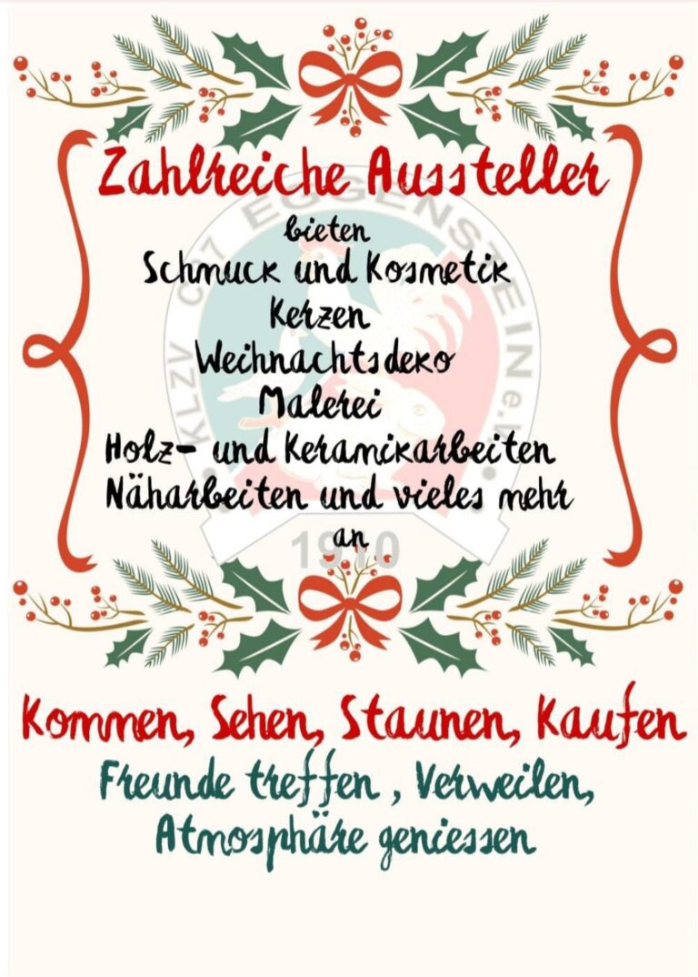 Veranstaltungsbild: Vorweihnachtlicher Kunsthandwerkermarkt